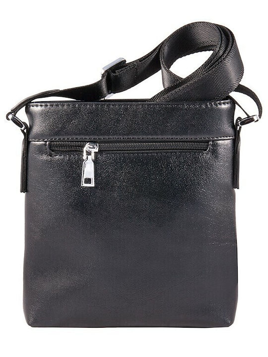 V-store Shoulder Crossbody Bag Dark Brown Synthetic Leather 1069-02
