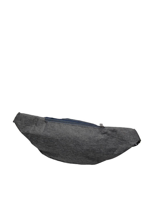 Waist Bag No.1801 Grey-Blue 38x13x4cm