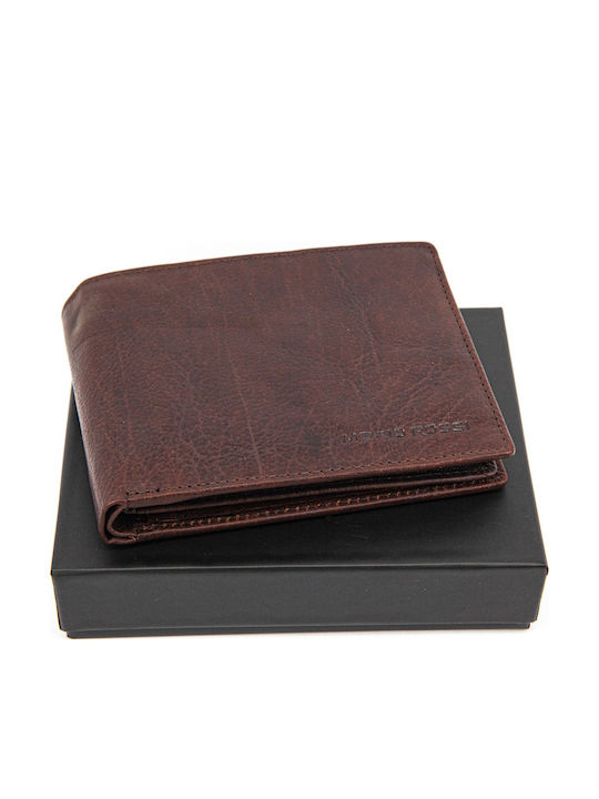 Mario Rossi 24510 Braun Herrenbrieftasche