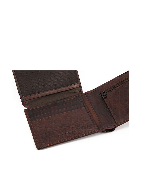 Mario Rossi 24510 Braun Herrenbrieftasche