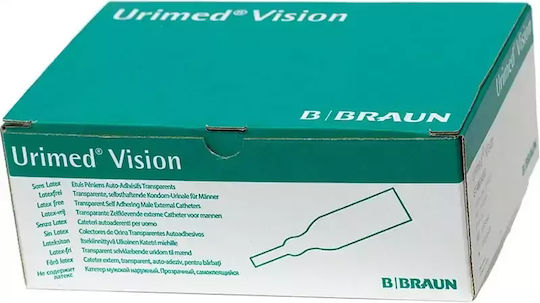 Ανδρικοί Περιπεϊκοί Καθετήρες Σιλικόνης Urimed Vision Standard 30 Τμχ