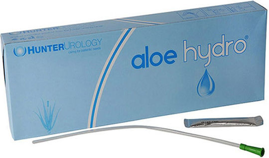 Aloe Hydro Катетър Силиконов Самосмазващ Се За Мъже Алое Размер 14 Зелен Ahf14