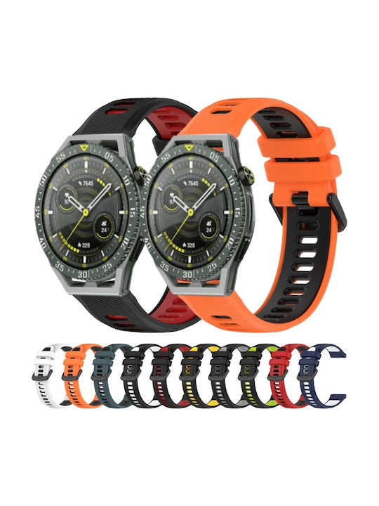 Rubber Strap Blue 46mm