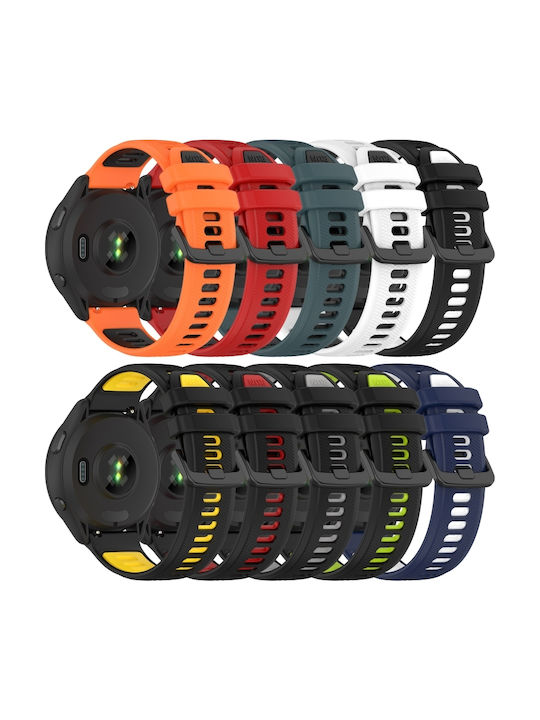 Gummi-Armband Blau 22mm