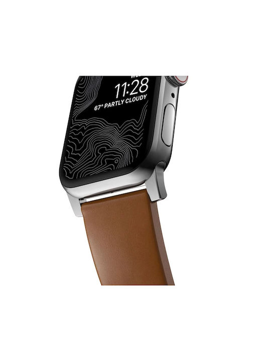 Nomad Strap Leather Brown (Apple Watch 44/45/46mm/Ultra 49mm)