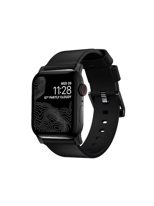 Nomad Strap Leather Black (Apple Watch 44/45/46mm/Ultra 49mm)