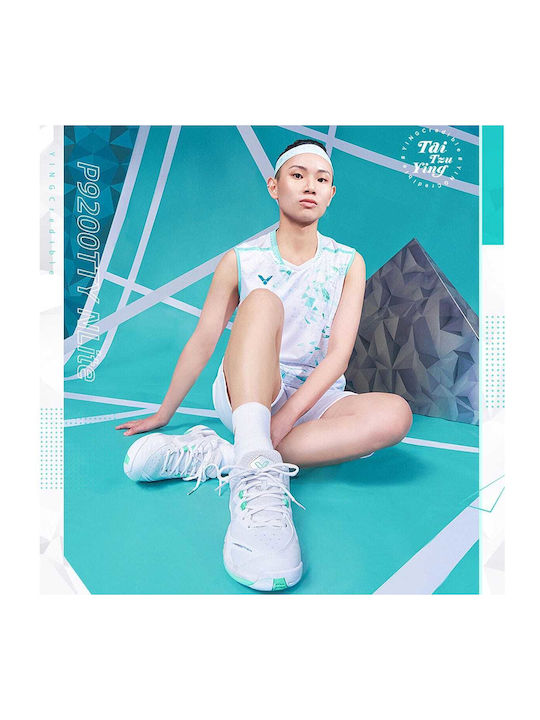 Damen Sportschuhe Badminton Weiß