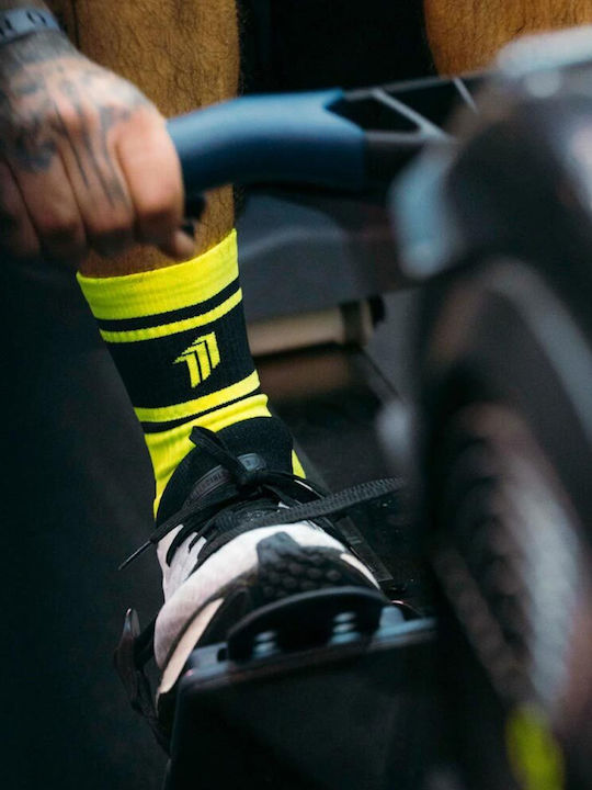 Sporcks Athletic Socks Yellow 1 Pair