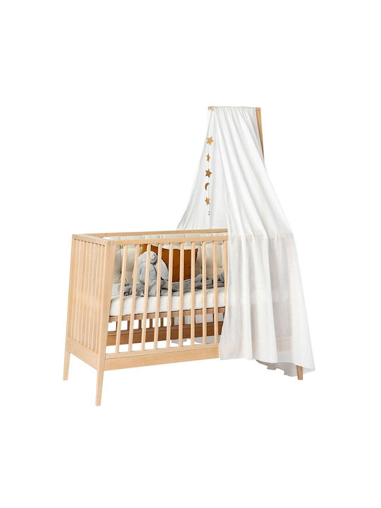 Leander Κουνουπιέρα Κούνιας Linea από Τούλι Λευκή 320x170εκ.