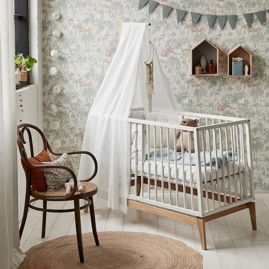Leander Mosquito Net Crib Linea Tulle 70082103 White 320x170cm
