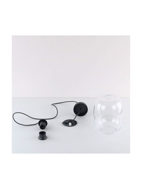 TK Lighting Pendant Light Gray with Socket E27