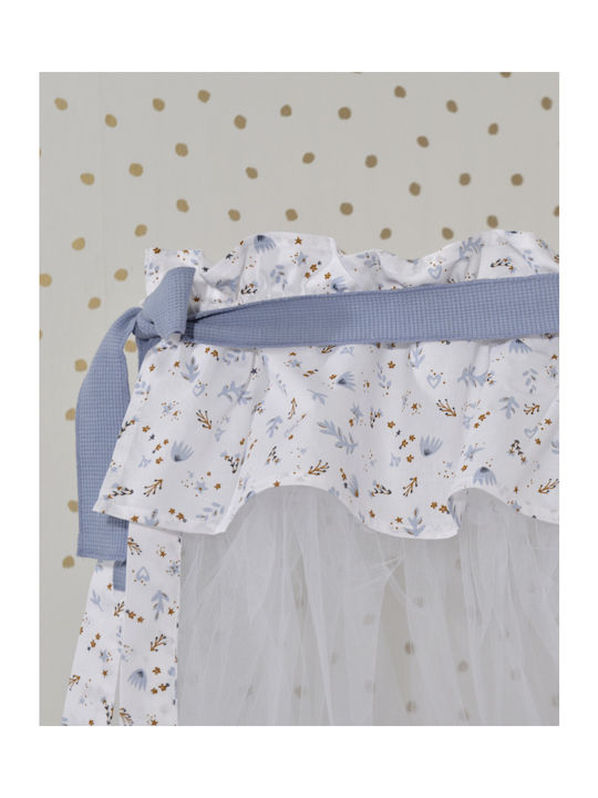 Baby Oliver Mosquito Net Room Cotton 46-6703/401 Light Blue 180x500cm