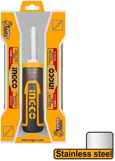 Ingco Tile Spatula Metallic 280x130mm with Plastic Handle HPT28138