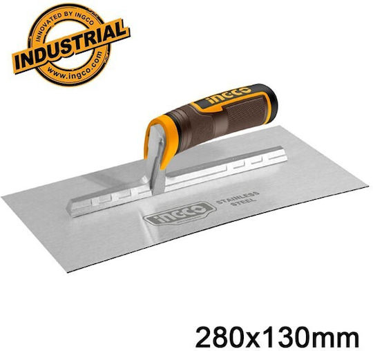Ingco Tile Spatula Metallic 280x130mm with Plastic Handle HPT28138