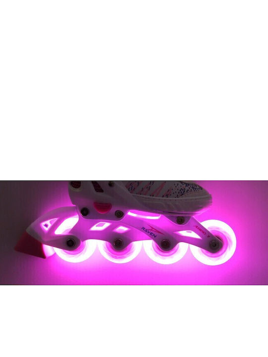 Raven Inline Adjustable Rollers Pink Ενηλίκων/Παιδικά