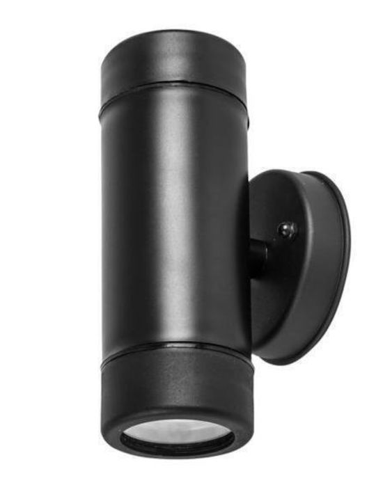 Aca SL7031 Wall-Mounted Outdoor Spot GU10 IP44 Double Beam 6x8.7x15.8cm