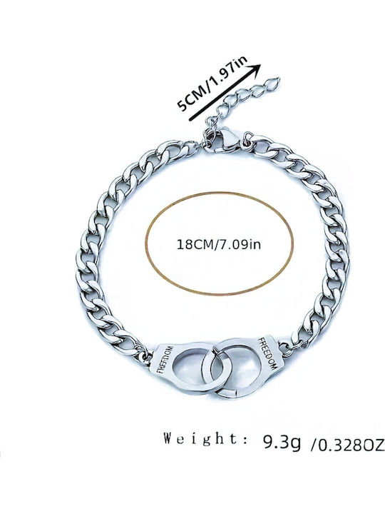 Ghetto Women's Bracelet Handcuffs made of Steel