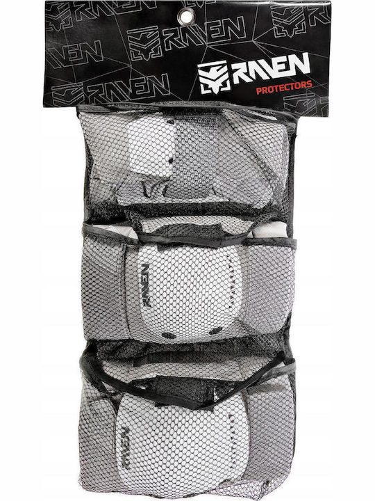 Raven Σετ Προστατευτικών για Rollers Γκρι