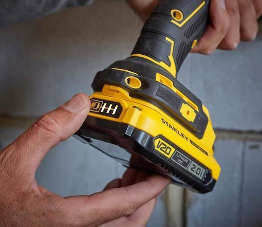Stanley SFMCD715D2F Κρουστικό Δραπανοκατσάβιδο Μπαταρίας Brushless 20V 2x2Ah