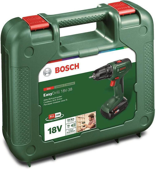 Bosch EasyDrill 1200 Battery Drill Driver 12V 1x2Ah