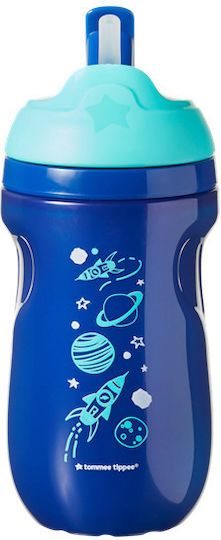 Tommee Tippee Παιδικό Ποτηράκι Insulated από Πλαστικό Πράσινο 260ml για 12m+