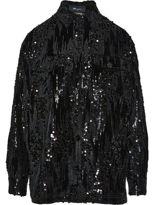 Women's Long Sleeve Shirt Black
