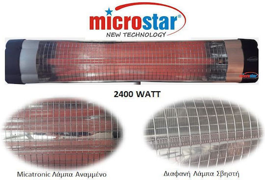 Neta Microstar Micatronic MSR101W Electric Mirror Infrared with Power 2.4kW