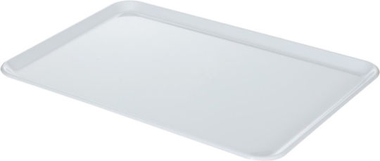 Araven Kunststoff Rechteckig Serviertablett in Weiß Farbe 50x36x1.2cm AR00001225 1Stück