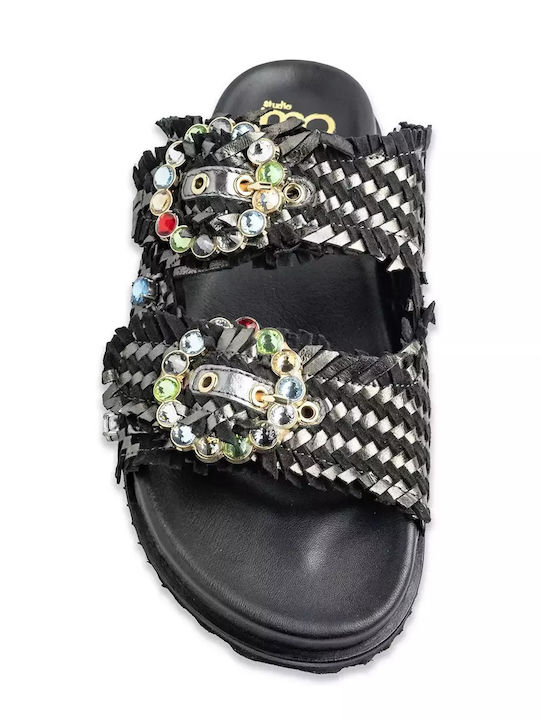 Sandale Casual Damă Negre 4032-Negru