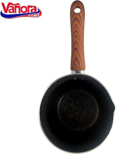 Vanora Μπρίκι Αλουμινίου Μαύρο 1100ml