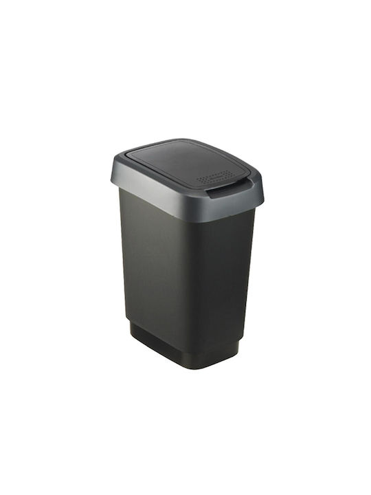 Rotho Babydesign Twist Coș de Gunoi Plastic Gri 25lt 1buc
