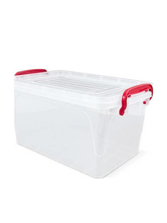 Cyclops Plastic Storage Box with Lid Transparent 55x32.5x23cm 1pcs