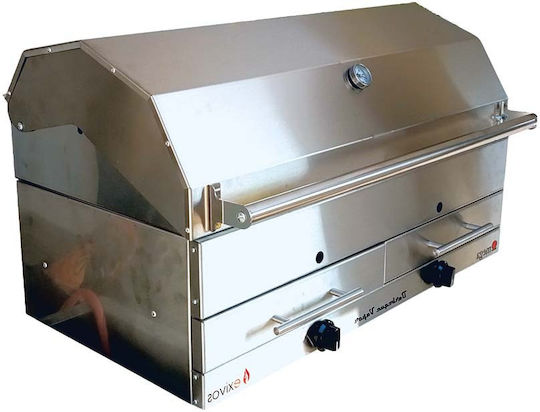 Exivos Omega Gasgrill Rost 75cmx38cmcm mit 3 cm