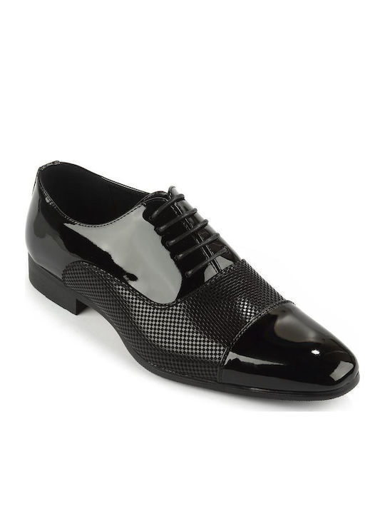 Fshoes Ανδρικά Σκαρπίνια Black Fshoes Ανδρικά Σκαρπίνια Black