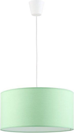 TK Lighting Rondo Einfaches Licht Kinderdeckenleuchte Deckenleuchte 25W mit Fassung E27 Pink 40cm
