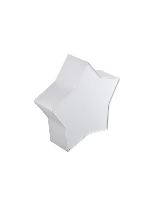 TK Lighting Μονόφωτο Παιδικό Φωτιστικό Πλαφονιέρα 15W με Υποδοχή E27 Λευκή 43cm