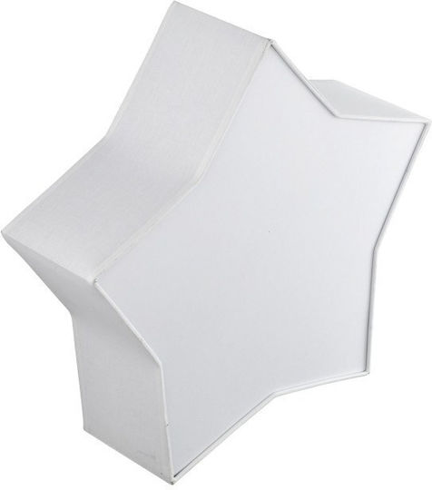 TK Lighting Einfaches Licht Kinderdeckenleuchte Deckenleuchte montieren 15W mit Fassung E27 Weiß 43cm