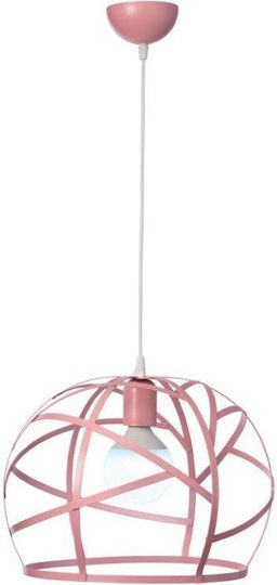 ArkoLight Einfaches Licht Kinderdeckenleuchte Deckenleuchte 60W mit Fassung E27 Red 35x31cm