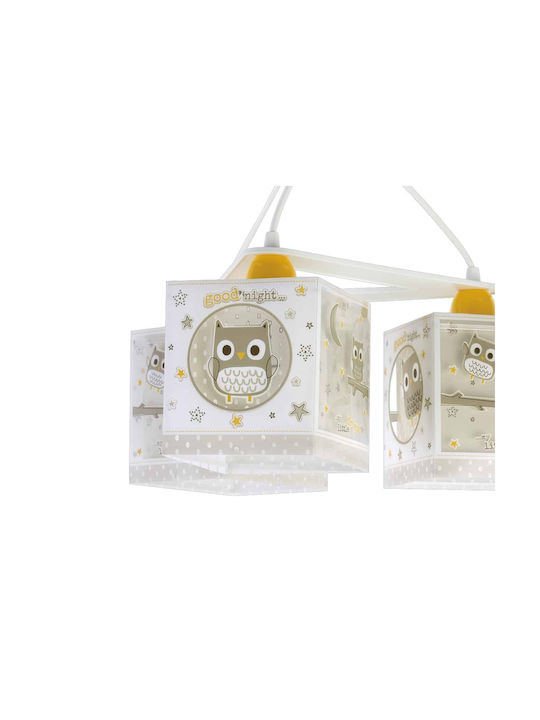 Ango Kids Single Ceiling Light E27 Good Night Beige 23W 24cm
