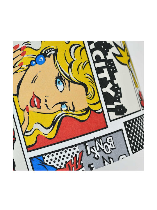 Veis Kids Single Ceiling Light E27 Super Hero Multicolour 60W 35x25cm