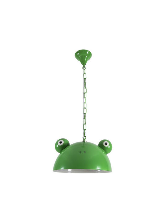 ARlight Kids Metallic Single Ceiling Light E27 Frog Red