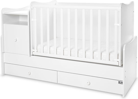 Lorelli Crib Trend Plus White With Drawer