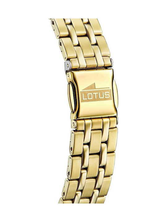 Lotus Watches Ceas de Damă cu Auriu Brățară Metalică