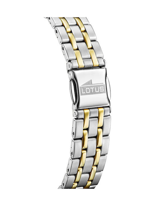 Lotus Watches Ceas de Damă cu Argintiu Brățară Metalică