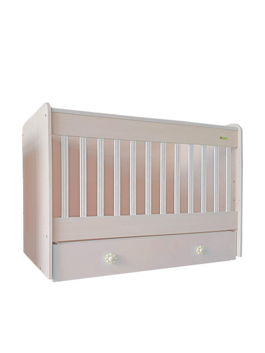 Beboulino Polymorphe Babywiege Hera Eiche mit Schublade