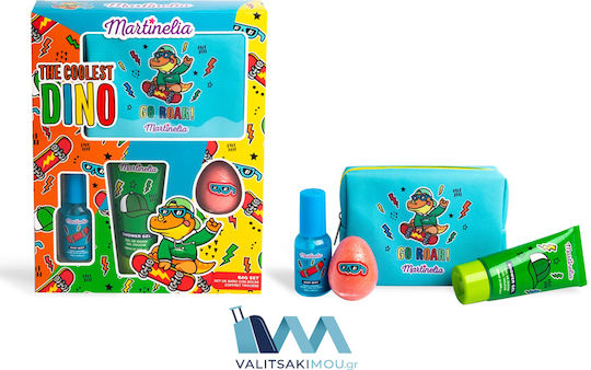Martinelia Coolest Dino Bag Set Σετ Περιποίησης 50ml 70gr