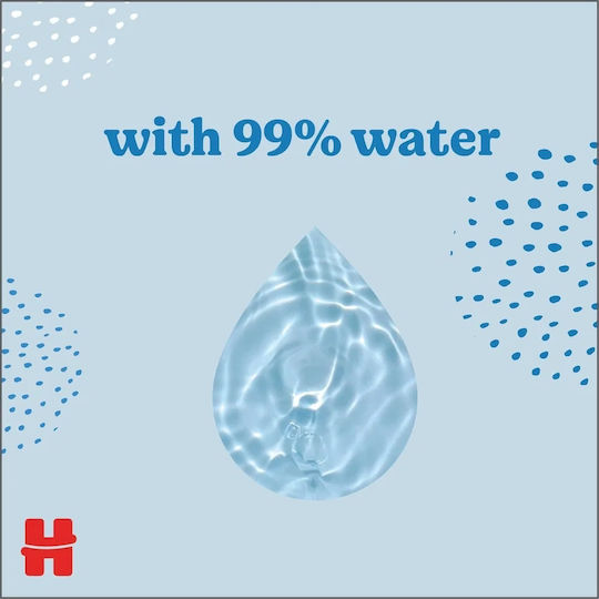 Huggies Pure Μωρομάντηλα με 99% Νερό 3x56τμχ