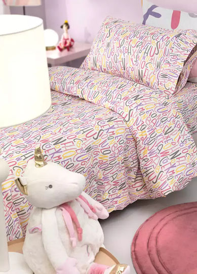 Saint Clair Set Kids Duvet Cover Single Pink