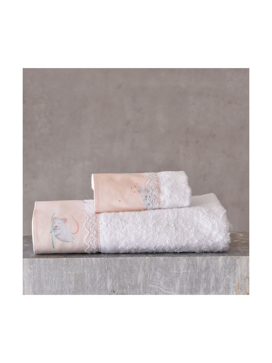 Rythmos Jerom Set Kids Duvet Cover Single with Pillowcase Cotton Somon 160x250cm
