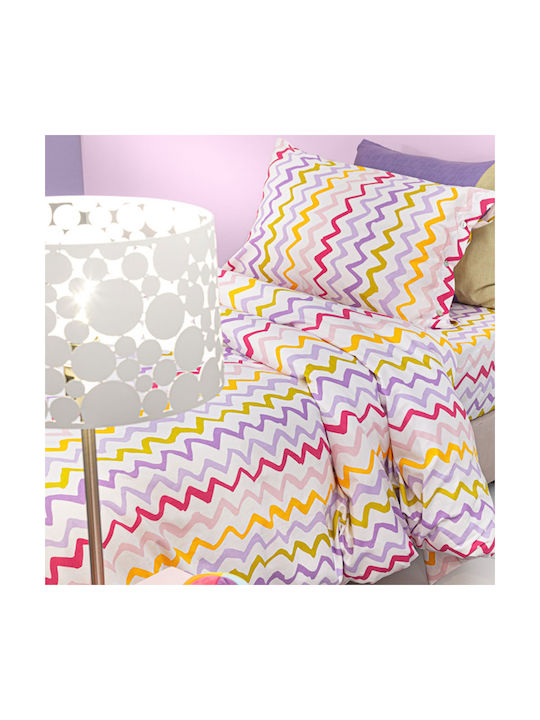 Guy Laroche Kids Duvet Cover Single Cotton Pinky 165x225cm